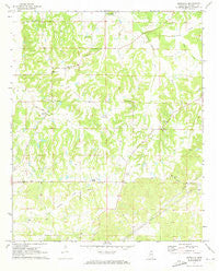 Marianna Mississippi Historical topographic map, 1:24000 scale, 7.5 X 7.5 Minute, Year 1971