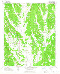Marietta Mississippi Historical topographic map, 1:24000 scale, 7.5 X 7.5 Minute, Year 1965