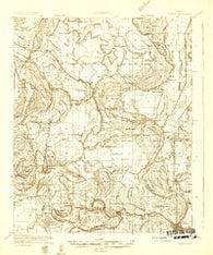Marks Mississippi Historical topographic map, 1:48000 scale, 15 X 15 Minute, Year 1932