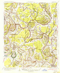 Marks Mississippi Historical topographic map, 1:62500 scale, 15 X 15 Minute, Year 1935