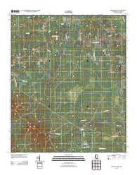 Mashulaville Mississippi Historical topographic map, 1:24000 scale, 7.5 X 7.5 Minute, Year 2012