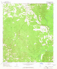 Matherville Mississippi Historical topographic map, 1:24000 scale, 7.5 X 7.5 Minute, Year 1964