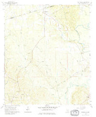Matherville Mississippi Historical topographic map, 1:24000 scale, 7.5 X 7.5 Minute, Year 1964