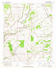 Mattson Mississippi Historical topographic map, 1:24000 scale, 7.5 X 7.5 Minute, Year 1967