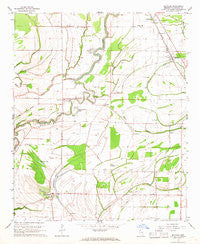 Mattson Mississippi Historical topographic map, 1:24000 scale, 7.5 X 7.5 Minute, Year 1967