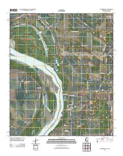Mayersville Mississippi Historical topographic map, 1:24000 scale, 7.5 X 7.5 Minute, Year 2012