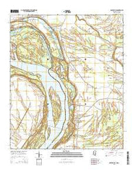 Mayersville Mississippi Current topographic map, 1:24000 scale, 7.5 X 7.5 Minute, Year 2015