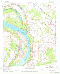 Mayersville Mississippi Historical topographic map, 1:24000 scale, 7.5 X 7.5 Minute, Year 1970