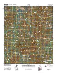 McBride Mississippi Historical topographic map, 1:24000 scale, 7.5 X 7.5 Minute, Year 2012