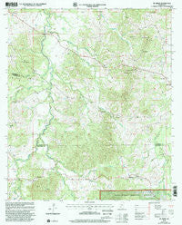 McBride Mississippi Historical topographic map, 1:24000 scale, 7.5 X 7.5 Minute, Year 2000