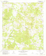 McBride Mississippi Historical topographic map, 1:24000 scale, 7.5 X 7.5 Minute, Year 1963