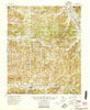 McCarley Mississippi Historical topographic map, 1:62500 scale, 15 X 15 Minute, Year 1954