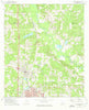 McComb North Mississippi Historical topographic map, 1:24000 scale, 7.5 X 7.5 Minute, Year 1972