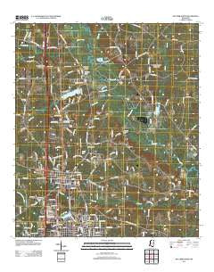 McComb North Mississippi Historical topographic map, 1:24000 scale, 7.5 X 7.5 Minute, Year 2012
