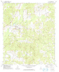 McCool Mississippi Historical topographic map, 1:24000 scale, 7.5 X 7.5 Minute, Year 1972