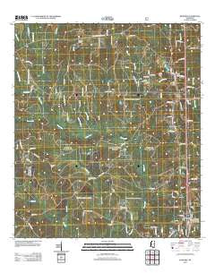 McHenry Mississippi Historical topographic map, 1:24000 scale, 7.5 X 7.5 Minute, Year 2012