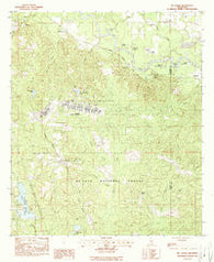McLaurin Mississippi Historical topographic map, 1:24000 scale, 7.5 X 7.5 Minute, Year 1983