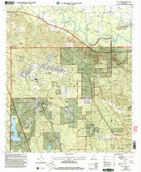 McLaurin Mississippi Historical topographic map, 1:24000 scale, 7.5 X 7.5 Minute, Year 2000