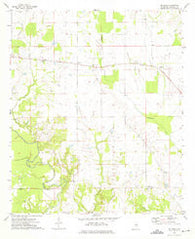 McLeod Mississippi Historical topographic map, 1:24000 scale, 7.5 X 7.5 Minute, Year 1973