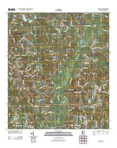 McNeill Mississippi Historical topographic map, 1:24000 scale, 7.5 X 7.5 Minute, Year 2012