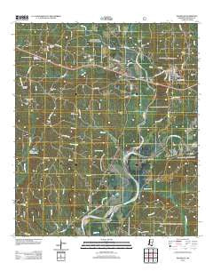Meadville Mississippi Historical topographic map, 1:24000 scale, 7.5 X 7.5 Minute, Year 2012