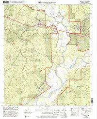 Meadville Mississippi Historical topographic map, 1:24000 scale, 7.5 X 7.5 Minute, Year 2000