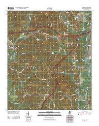 Meehan Mississippi Historical topographic map, 1:24000 scale, 7.5 X 7.5 Minute, Year 2012