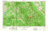 Meridian Mississippi Historical topographic map, 1:250000 scale, 1 X 2 Degree, Year 1953