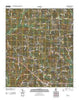 Mesa Mississippi Historical topographic map, 1:24000 scale, 7.5 X 7.5 Minute, Year 2012