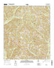Mesa Mississippi Current topographic map, 1:24000 scale, 7.5 X 7.5 Minute, Year 2015
