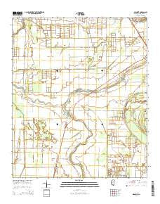 Midnight Mississippi Current topographic map, 1:24000 scale, 7.5 X 7.5 Minute, Year 2015