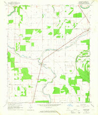 Midnight Mississippi Historical topographic map, 1:24000 scale, 7.5 X 7.5 Minute, Year 1965