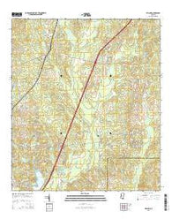 Millard Mississippi Current topographic map, 1:24000 scale, 7.5 X 7.5 Minute, Year 2015