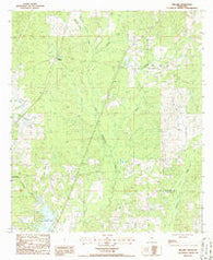 Millard Mississippi Historical topographic map, 1:24000 scale, 7.5 X 7.5 Minute, Year 1986