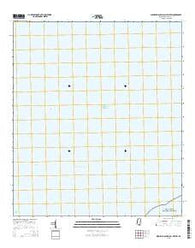 Mississippi Sound (All Water) Mississippi Current topographic map, 1:24000 scale, 7.5 X 7.5 Minute, Year 2015