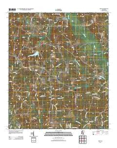 Mize Mississippi Historical topographic map, 1:24000 scale, 7.5 X 7.5 Minute, Year 2012