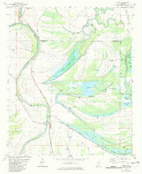 Money Mississippi Historical topographic map, 1:24000 scale, 7.5 X 7.5 Minute, Year 1982