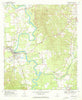 Monticello Mississippi Historical topographic map, 1:24000 scale, 7.5 X 7.5 Minute, Year 1970