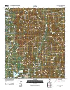 Monticello NE Mississippi Historical topographic map, 1:24000 scale, 7.5 X 7.5 Minute, Year 2012