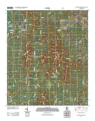 Montrose North Mississippi Historical topographic map, 1:24000 scale, 7.5 X 7.5 Minute, Year 2012