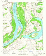 Moon Lake Mississippi Historical topographic map, 1:24000 scale, 7.5 X 7.5 Minute, Year 1964