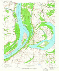 Moon Lake Mississippi Historical topographic map, 1:24000 scale, 7.5 X 7.5 Minute, Year 1964