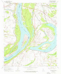 Moon Lake Mississippi Historical topographic map, 1:24000 scale, 7.5 X 7.5 Minute, Year 1964