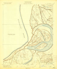 Moon Lake Mississippi Historical topographic map, 1:31680 scale, 7.5 X 7.5 Minute, Year 1912