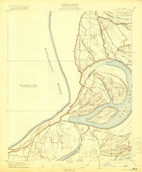 Moon Lake Mississippi Historical topographic map, 1:31680 scale, 7.5 X 7.5 Minute, Year 1912
