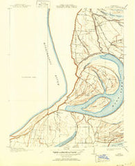 Moon Lake Mississippi Historical topographic map, 1:31680 scale, 7.5 X 7.5 Minute, Year 1912