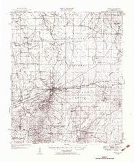 Morton Mississippi Historical topographic map, 1:62500 scale, 15 X 15 Minute, Year 1951