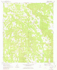 Moscow Mississippi Historical topographic map, 1:24000 scale, 7.5 X 7.5 Minute, Year 1962