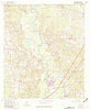 Moselle Mississippi Historical topographic map, 1:24000 scale, 7.5 X 7.5 Minute, Year 1965