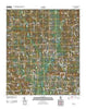 Moss Mississippi Historical topographic map, 1:24000 scale, 7.5 X 7.5 Minute, Year 2012